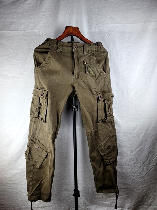 Mustway Pants - Mustway Women's Cargo Pants Size 26 Brown Tactical Utility Gorpcore Y2K 27x13